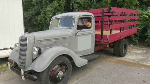 1937 Ford Farm Stakebed Truck