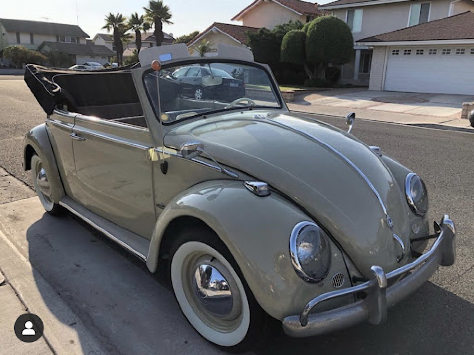 1965 Volkswagen Karmann Kabriolett Convertible Beetle