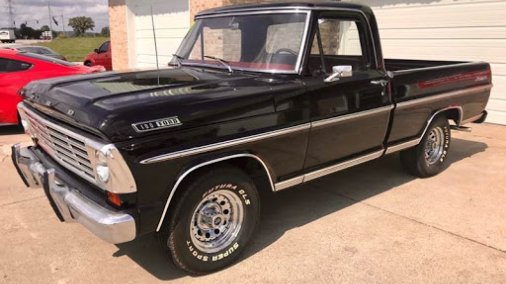 1967 Ford F100 Ranger Short Bed