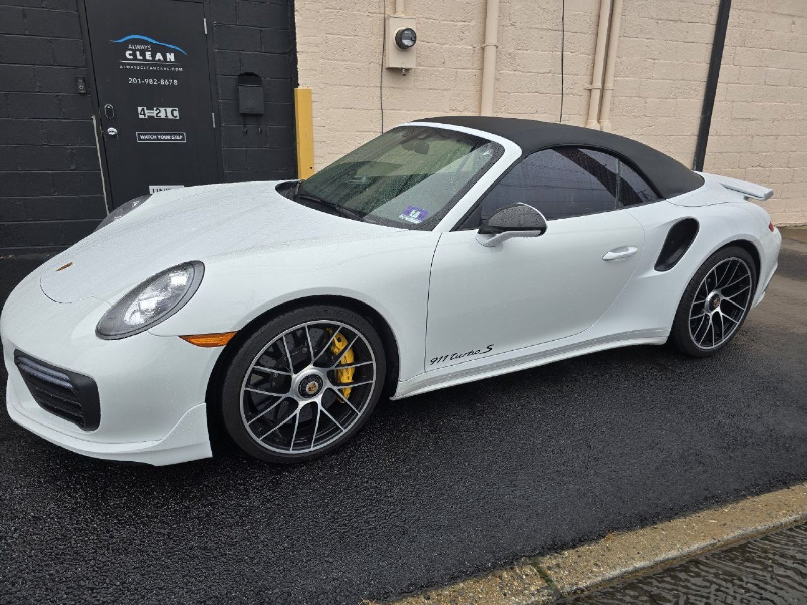 2019 Porsche 911 Turbo S Cab