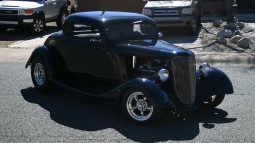 1934 Ford 3 window coupe