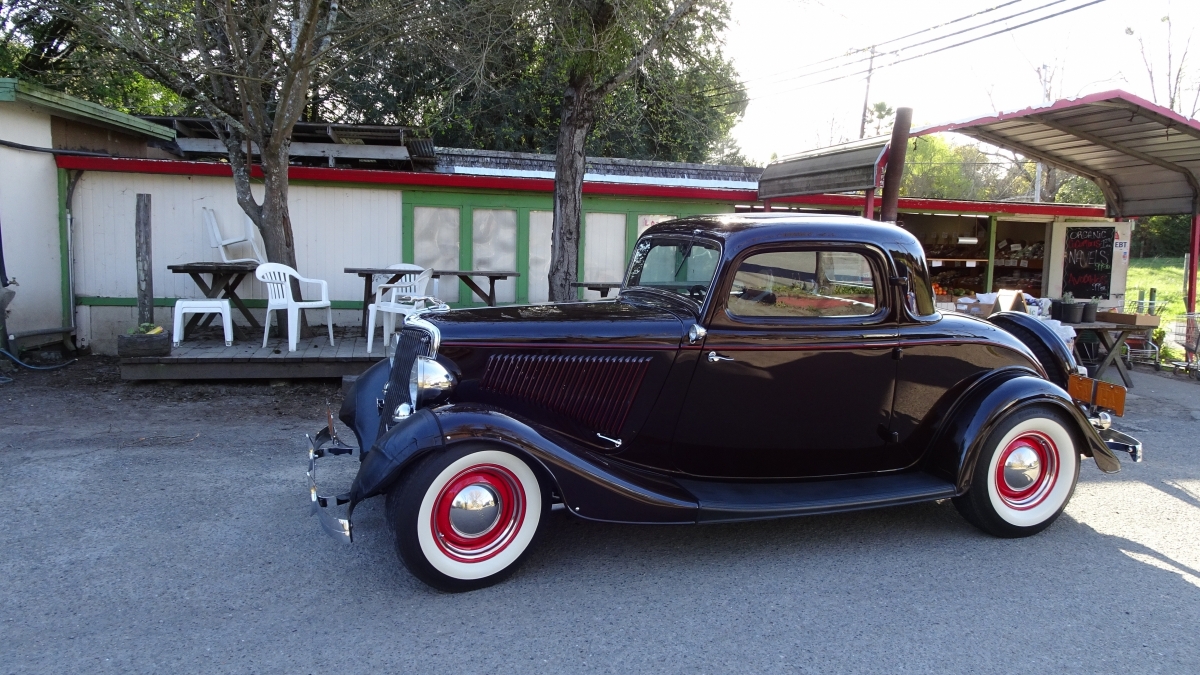 1934 Ford Model 40 3 Window Coupe