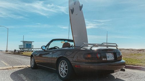 Miata best sale surfboard rack