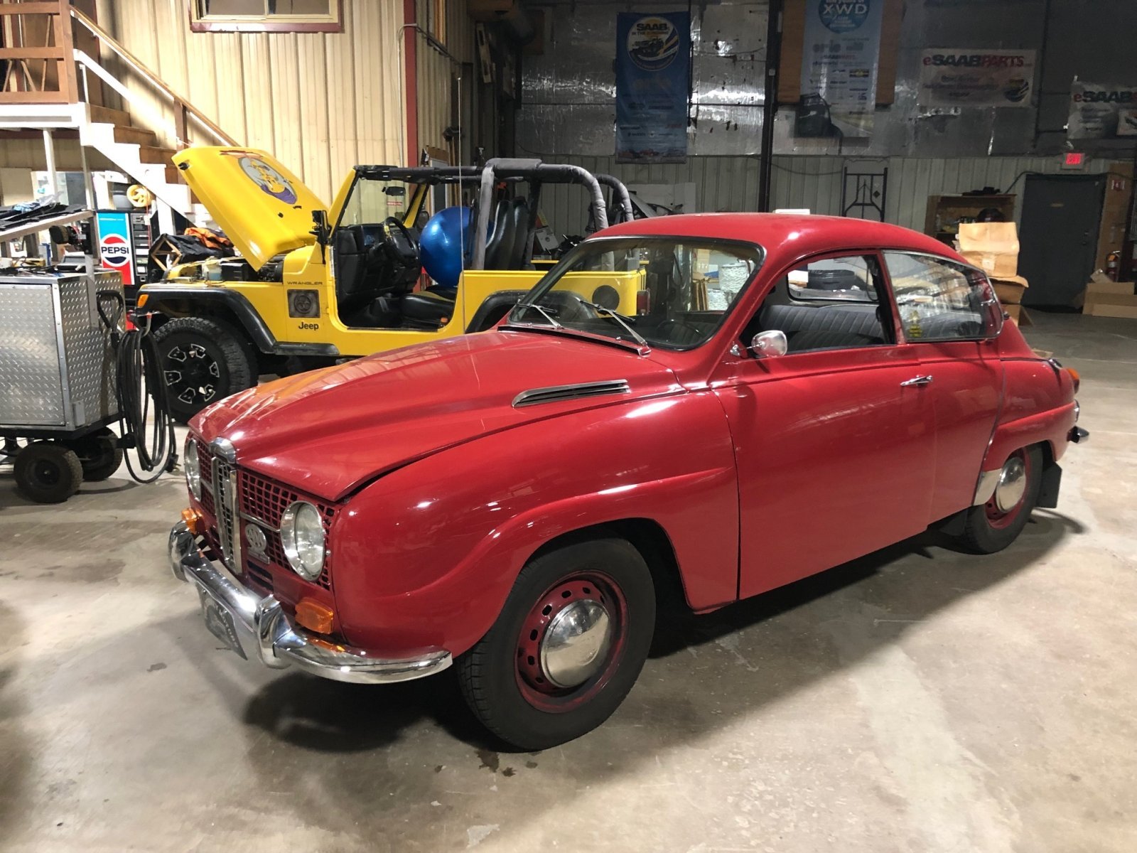 1968 Saab 96 Deluxe V4